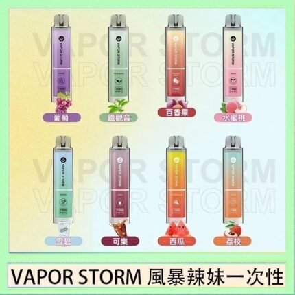 VAPOR STORM風暴辣妹一次性主機充電7500口（5%）